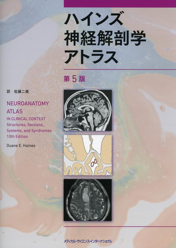 第5版　ハインズ神経解剖学アトラス　高陽堂書店