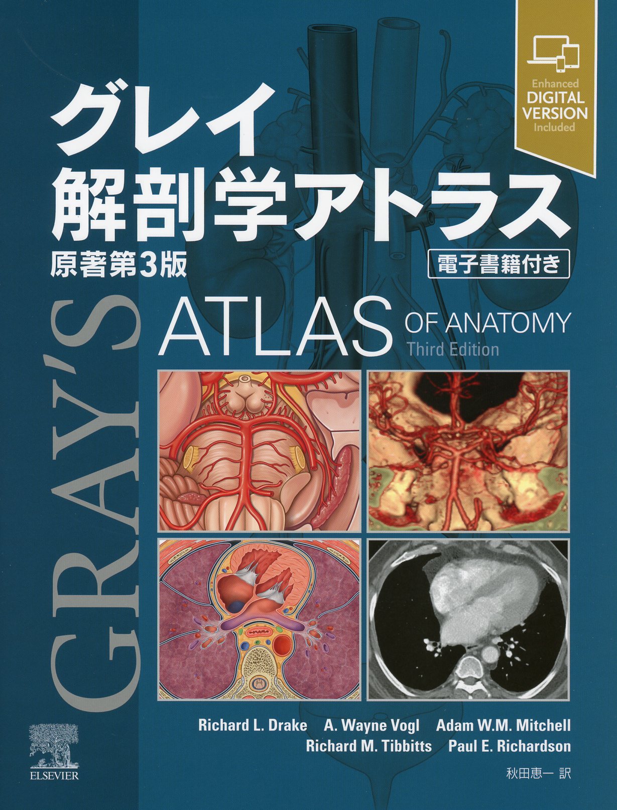 グレイ解剖学 原著第4版 電子書籍付(日本語・英語) 大型本健康/医学
